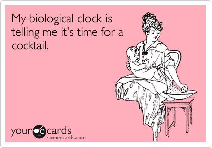biological clock ecard