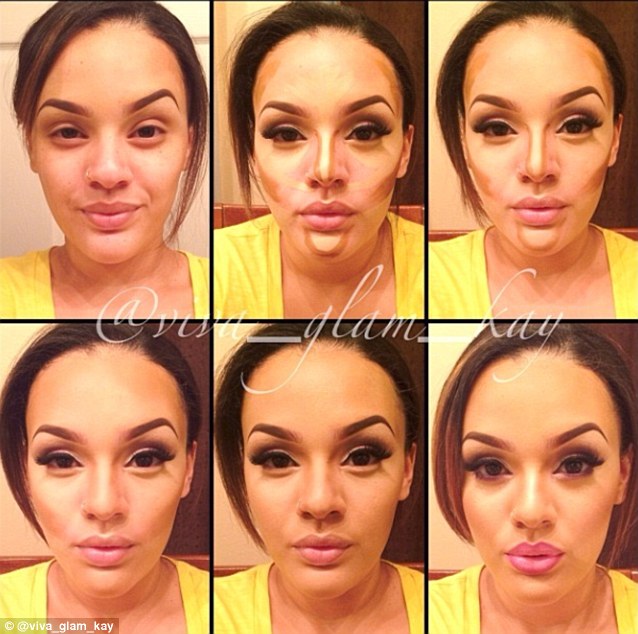 contouring makeup