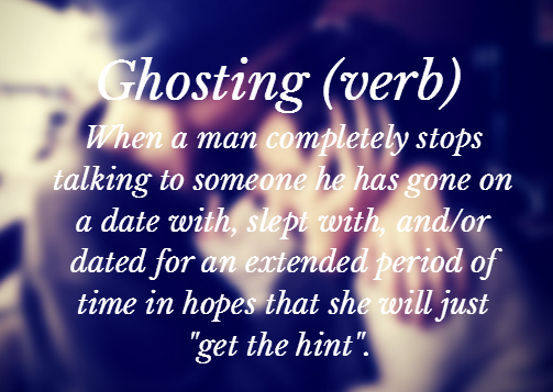 ghosting dating breakup