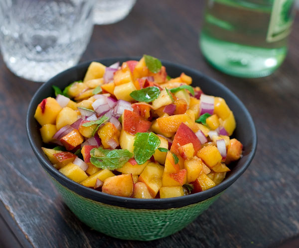 peach salsa