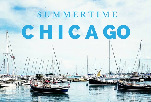 Chicago in the summer