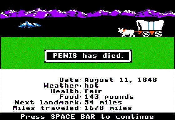 Oregon trail original