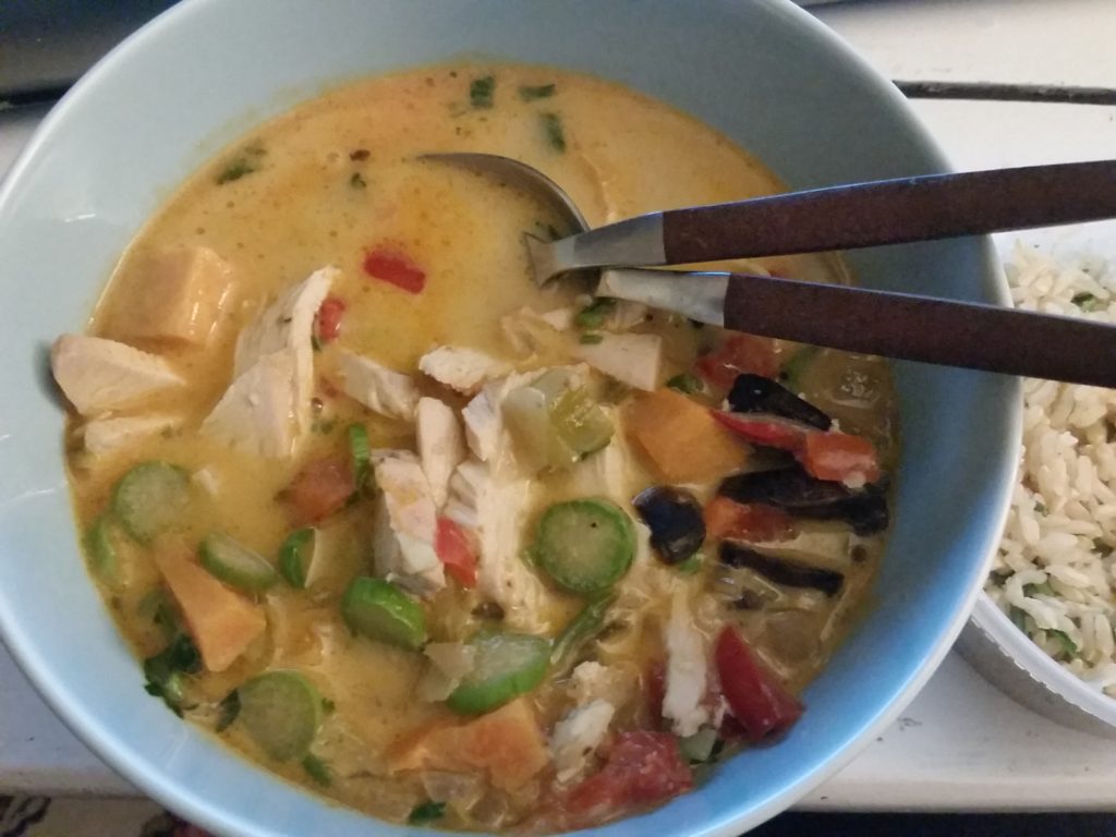 kitchfix review Thai Red Curry Soup