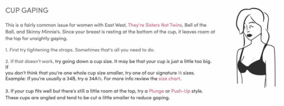 Confidentially Yours on X: 5 Common Bra problems & Easy Solutions! Have a  problem that's not in these top 5? Comment below (or DM us) & we'll see if  anyone on the