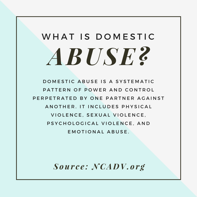 What is domestic abuse?